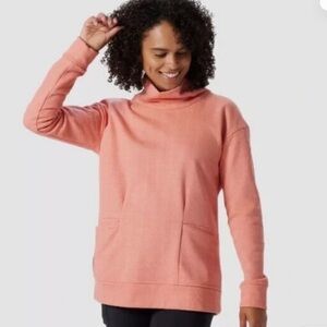 Columbia Women’s Salmon Cowl Neck Pullover Sweatshirt Size Small